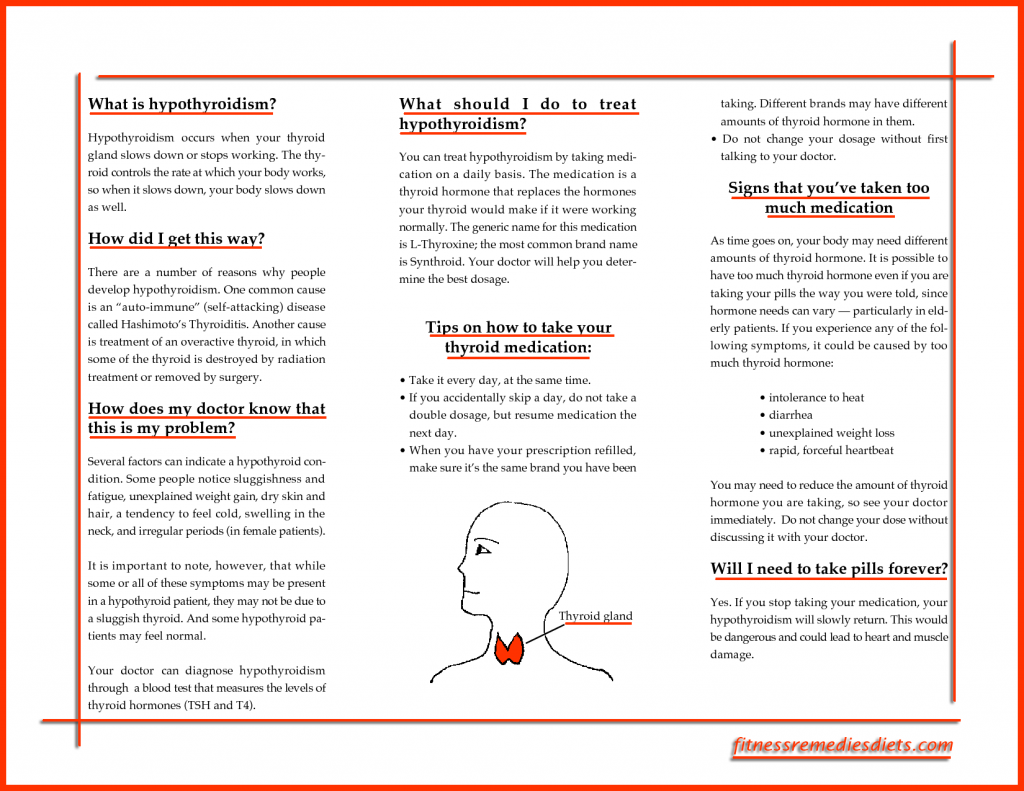 hypothyroidism info